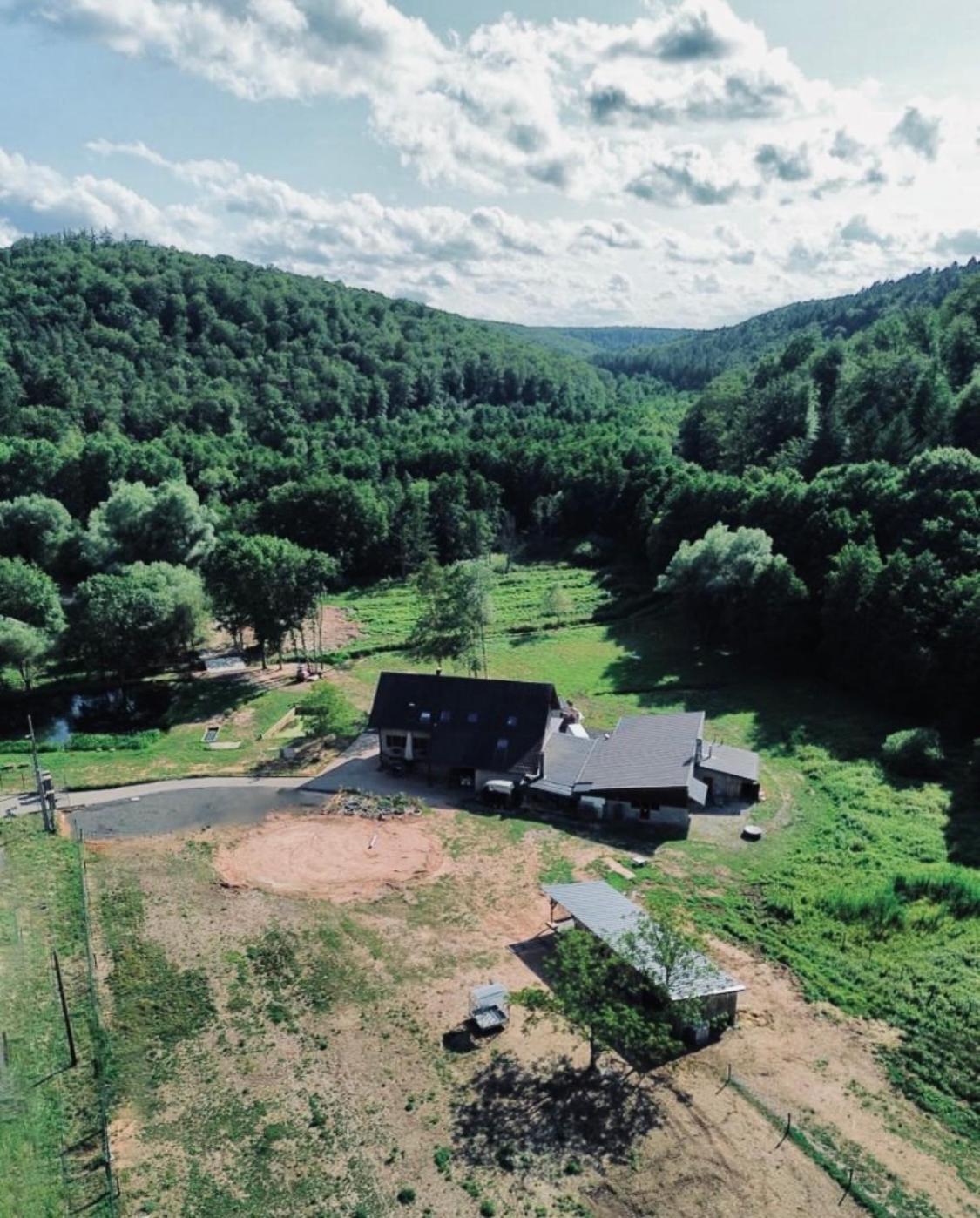 Maison D'Hotes En Pleine Nature Avec Chevaux Soucht Экстерьер фото